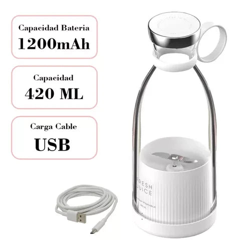 BOTELLA LICUADORA PORTATIL