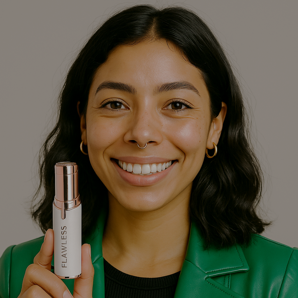 Mi experiencia con el depilador facial sin dolor Flawless: práctico, recargable y siempre conmigo