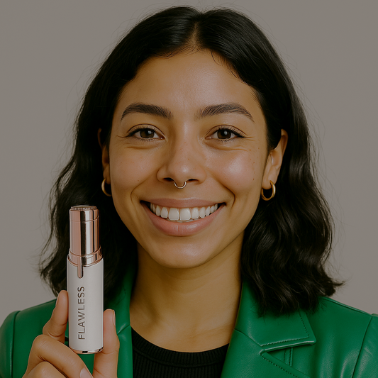 Mi experiencia con el depilador facial sin dolor Flawless: práctico, recargable y siempre conmigo